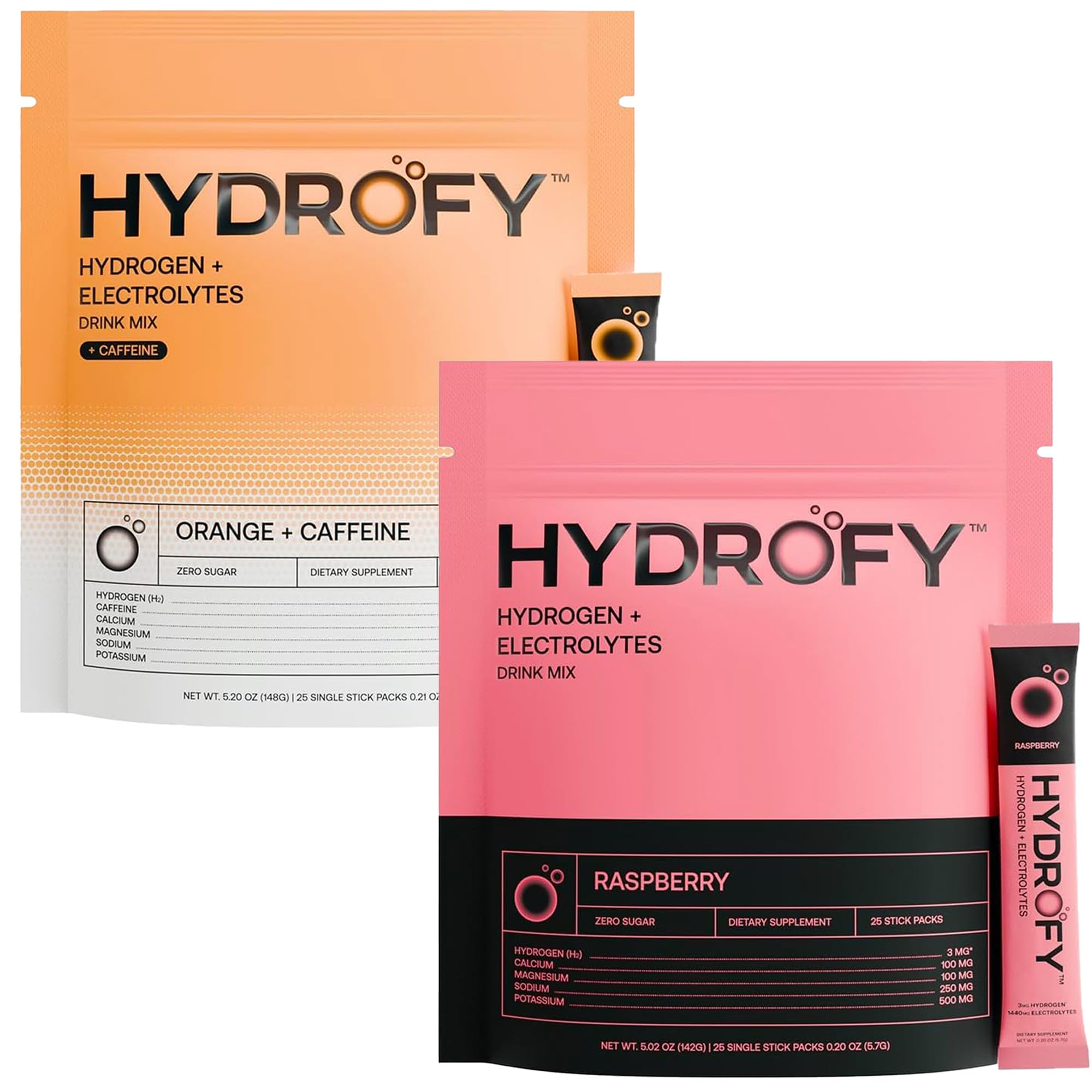 Amazon.com: Hydrofy Hydrogen Water + Electrolytes Drink Mix Bundle
